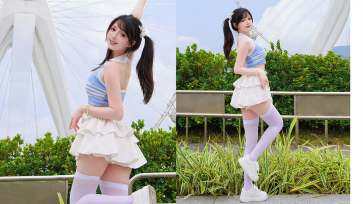 【หมีน้อย～】เจอผู้หญิงที่ชอบระหว่างเดินทาง❤️ไม่นะไม่นะ