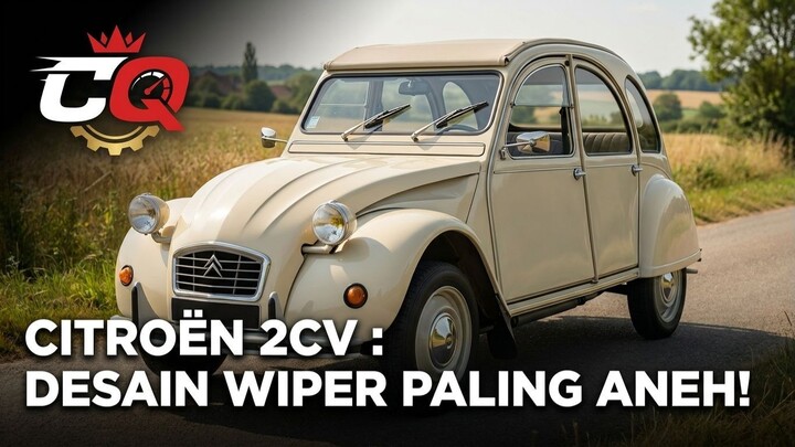 Citroën 2CV : Desain Wiper Paling Aneh!