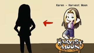 Fanart KAREN harvest Moon || Realtime 22,6x on Ibis Paint