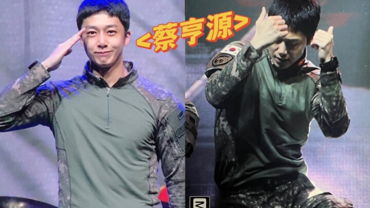 When the fourth generation of dancers challenged to dance 100% of Siren in the military exercise, my