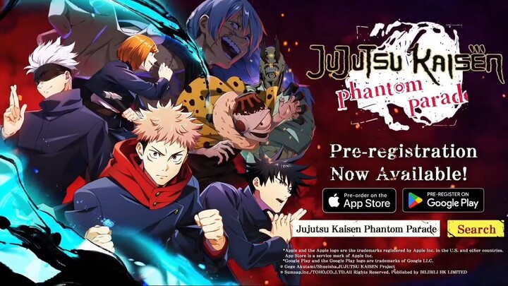 Jujutsu Kaisen Phantom Parade | A New Game from Anime | Character PV 1 | Pre-Register Now !!