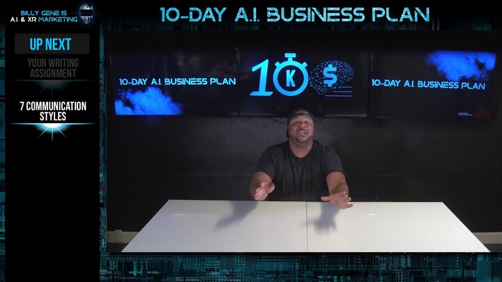Billys-10-Day-A.I.-Business-Blueprint day 2 , part 5. Communication Styles