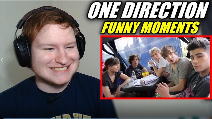 One Direction Funny Moments REACTION!!
