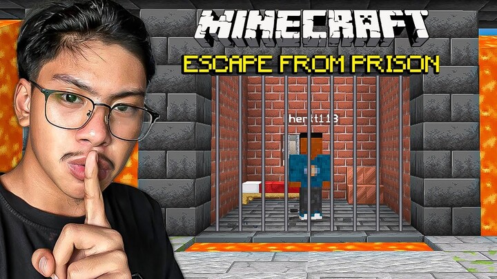 Escape From Prison In Minecraft!