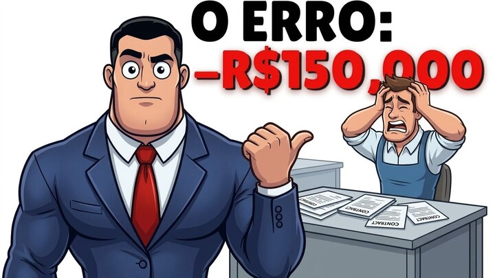 POR QUE VOCÊ GANHA BEM E AINDA NÃO TEM NADA_ (O ERRO DE R$150.000)