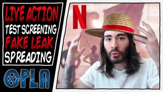 FAKE LEAK! Debunking OPLA Test Screening - One Piece Live Action @penguinz0