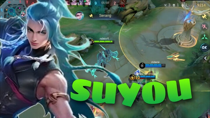 BRUTAL DAMAGE SUYOU🤯 - MOBILE LEGENDS