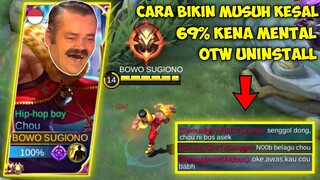 CARA BIKIN MUSUH KESAL SAMPAI AFK + OTW UNINSTALL😂🤣 CHOUBOWO.EXE #12