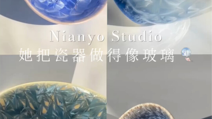 Ia membuat porselen seindah kaca 🎐 Pembakaran dalam tungku keramik bersuhu di atas 1300°C menentukan