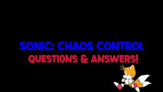 Tails' Q&A Video