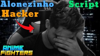 ALONEZINHO USANDO HACK ??? TOP GLOBAL BR DO ANIME FIGHTERS SIMULATOR ROBLOX