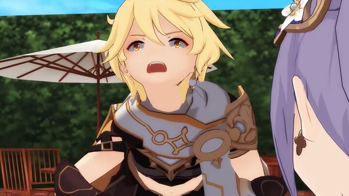 [Genshin Impact MMD] Keqing menganggap Kong tidak tampan, dan Kong patah hati｡｡｡