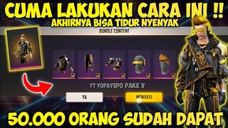 TERBONGKAR !! CARA MENDAPATKAN BUNDLE COWO FF MAX GRATIS TANPA IKUT BERPARTISIPASI - FREE FIRE