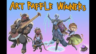 Character Art raffle part. 2