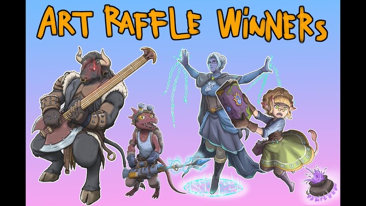 Character Art raffle part. 2