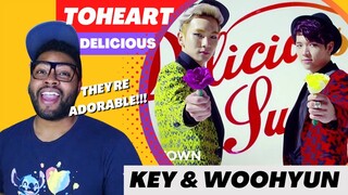 The Most Adorable Video Ever 😍 | Toheart (WooHyun & Key) - ‘Delicious’ MV | REACTION