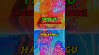 The Ultimate Clash : Don't Miss Tanjiro vs Hantengu in Action ! #demonslayer#edit#tanjiro#hantengu