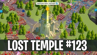 THE LOST TEMPLE ATTACK in Kingdom 123 | Rise of Civilizations #57