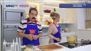 Klip MNCTV HD Live Streaming Dapur Ngebor Aroma Sederhana Resep Nusantara ( 20241702 ) ( RCTI+ )