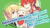 [Genshin Impact Animatic / Tracing / Diluc x Jean] Mr. Darling