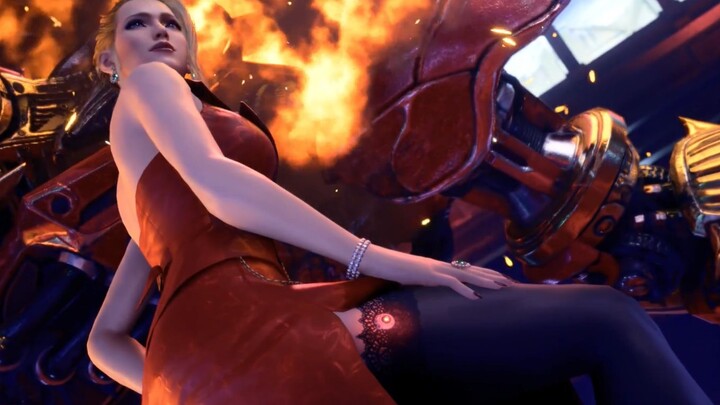 【FF7 Remake】Scarlet, eksekutif perempuan Shinra dengan kekuatan super besar… Sang kakak bertipe quee