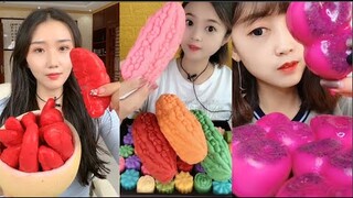 [ASMR] THÁNH ĂN ĐÁ| Ăn Đá lạnh, chocola đông lạnh đa màu sắc| Ice Eating MUKBANG SATİSFYİNG#220