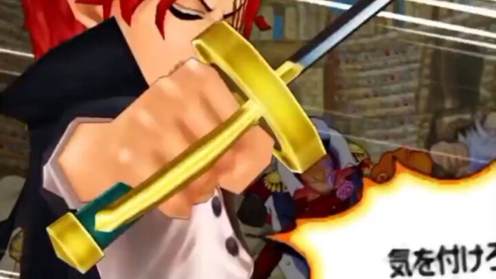 shanks vs zoro