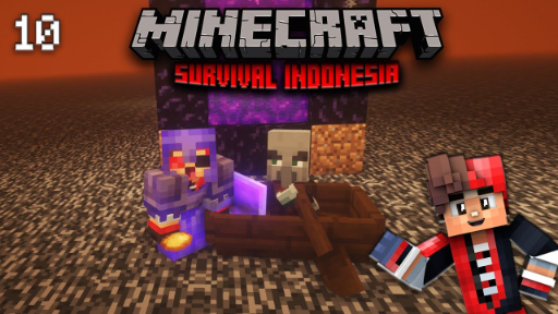 HARI TERBURUK KU DI MINECRAFT!!! MINECRAFT SURVIVAL INDONESIA (Ep10)