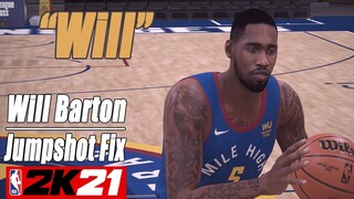 Will Barton Jumpshot Fix NBA2K21 with Side-by-Side Comparion