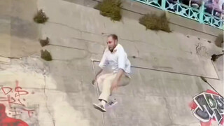 挑战自我！外国人太会玩了！