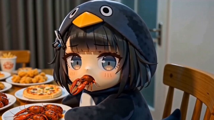 กุ๊กๆ กะก้า? ลูกเพนกวินขโมยกุ้งล็อบสเตอร์กิน [ดินแดนมฤตยู]