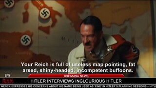 Hitler interviews Inglourious Hitler