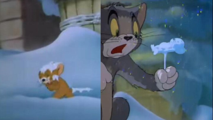 After being kicked out of the house, Jerry quickly freezes to death and enters the kill zone—now tha