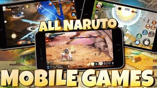 ALL NARUTO/BORUTO LICENSED MOBILE GAMES 2022 😬 WE NEED SOMETHING NEW ASAP