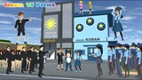 Yuta Ubah Kantor Polisi Jadi Yakuza KOBAN VS Mio Ubah Jadi Police KOBAN 😱  Sakura School Simulator