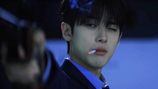 Kim Min-kyu, sao anh có thể đẹp trai thế khi hút thuốc...