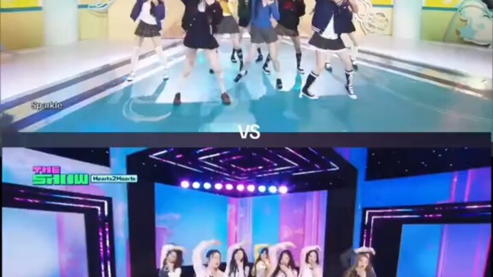 时隔一周的打歌舞台 舞蹈动作做了好多新编排