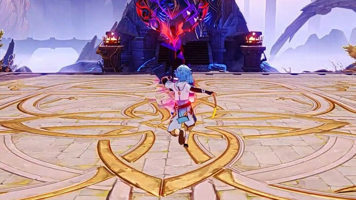 Chongyun's One-Sword Grass Style