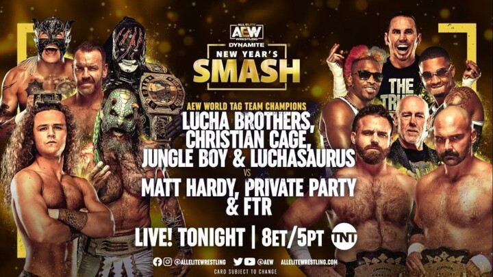 AEW Dynamite New Year's Smash December 29, 2021
