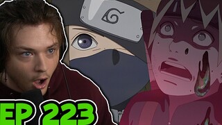 HOUKI IS INSANE || Inojin VS Houki || Boruto Episode 223 Reaction