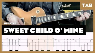 Sweet Child O' Mine (remake) Guns N' Roses Cover | Guitar Tab | Lesson | Tutorial