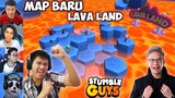 REAKSI ACI GAMESPOT & YUDIST GAMING BERMAIN STUMBLE GUYS MAP BARU LAVA LAND | Stumble Guys Indonesia