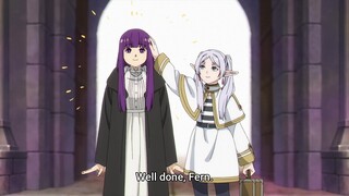 Frieren praises Fern for acquiring a legendary-level spell │ Frieren: Beyond Journey's End
