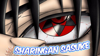 Evolusi Sharingan Sasuke Dalam 10 Menit [60 fps]