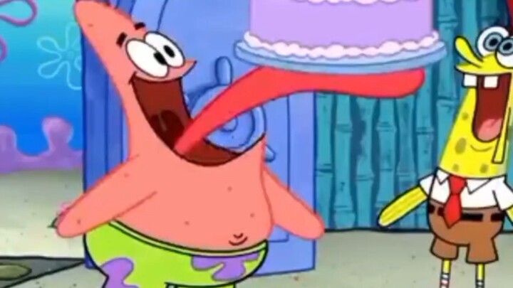 Spongebob Squarepants pesta ulangtahun Patrik