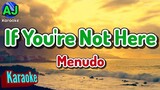 IF YOU'RE NOT HERE ( By my side ) - Menudo | KARAOKE HD