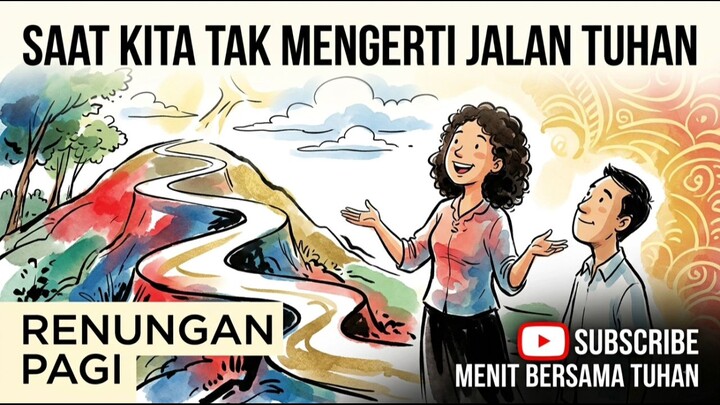 Renungan dan Doa Pagi 6 September 2026. Saat Kita Tak Mengerti Jalan Tuhan