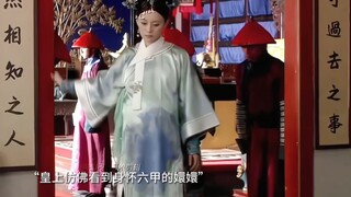 皇上看着和当年相似的场景，责罚的话也说不出口了，因为皇上不想再失去她