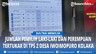 Jumlah Pemilih Laki laki dan Perempuan TPS 2 Iwoimopuro Tertukar, Pleno Pilkada Kolaka Dilanjutkan