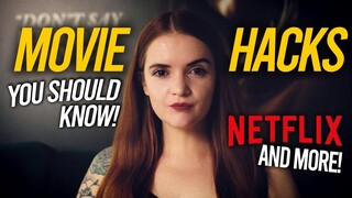 MOVIE WATCHING HACKS YOU SHOULD KNOW | NETFLIX TRICKS AND MORE! | Spookyastronauts